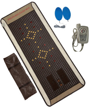 LARGE SMART SOLITAIRE THERAPY MAT ETS Photon Infrared Acupressure TENS Vibration Pad
